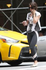 KATIE HOLMES Heading to a Gym in New York 06/26/2018