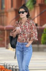 KATIE HOLMES in Jeans Out in New York 06/11/2018