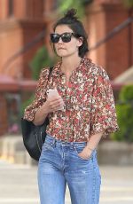 KATIE HOLMES in Jeans Out in New York 06/11/2018