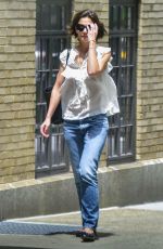 KATIE HOLMES in Jeans Out in New York 06/21/2018