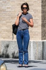 KATIE HOLMES Out and About in New York 06/29/2018