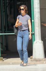 KATIE HOLMES Out and About in New York 06/29/2018