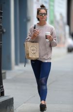 KATIE HOLMES Out for Coffee in New York 06/22/2018