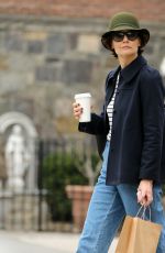 KATIE HOLMES Out in New York 06/01/2018