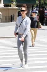 KATIE HOLMES Out in New York 06/09/2018