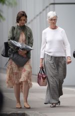 KATIE HOLMES Out in New York 06/10/2018