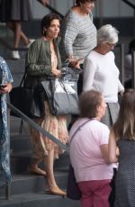 KATIE HOLMES Out in New York 06/10/2018
