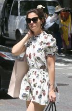 KATIE HOLMES Out Shopping in New York 06/09/2018