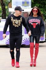 KATIE PRICE and Kris Boyson Out in London 06/25/2018