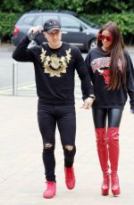 KATIE PRICE and Kris Boyson Out in London 06/25/2018
