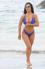 KATIE SALMON in Bikini at a Beach in Tenerife 06/05/2018