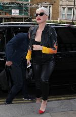 KATY PERRY Out and About in London 06/13/2018