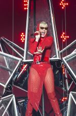 KATY PERRY Performs on Witness Tour at Liverpool Echo Arena 06/21/2018