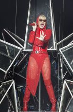 KATY PERRY Performs on Witness Tour at Liverpool Echo Arena 06/21/2018