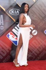 KAYLA BRIANNA at 2018 NBA Awards at Barker Hangar in Santa Monica 06/25/2018