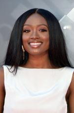 KAYLA SMITH at 2018 NBA Awards at Barker Hangar in Santa Monica 06/25/2018