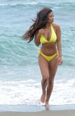 KAYLEIGH MORRIS in Bikini on the Beach in Marbella 06/13/2018