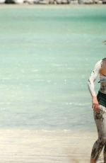 KEIRA KNIGHTLEY in Bikini at a Beach in Pantelleria 06/29/2018