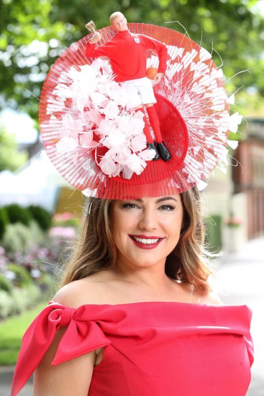 KELLY BROOK at Royal Ascot 2018 in Ascot 06/19/2018
