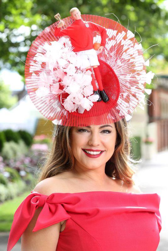 KELLY BROOK at Royal Ascot 2018 in Ascot 06/19/2018