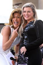 KELLY CLARKSON Performs at Today Show Concert Series in New York 06/08/2018