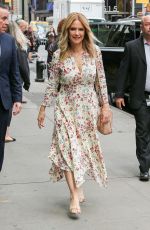 KELLY PRESTON Arrives at Good Morning America in New York 06/11/2018