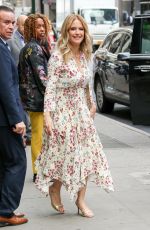 KELLY PRESTON Arrives at Good Morning America in New York 06/11/2018