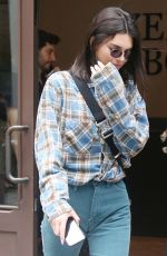 KENDALL JENNER and KOURTNEY KARDASHIAN Leaves Coconut Ice Cream Shop in New York 06/05/2018