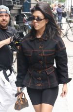 KENDALL JENNER and KOURTNEY KARDASHIAN Leaves Coconut Ice Cream Shop in New York 06/05/2018