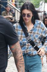 KENDALL JENNER and KOURTNEY KARDASHIAN Leaves Coconut Ice Cream Shop in New York 06/05/2018