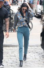 KENDALL JENNER and KOURTNEY KARDASHIAN Leaves Coconut Ice Cream Shop in New York 06/05/2018