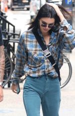 KENDALL JENNER and KOURTNEY KARDASHIAN Leaves Coconut Ice Cream Shop in New York 06/05/2018