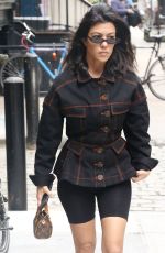 KENDALL JENNER and KOURTNEY KARDASHIAN Leaves Coconut Ice Cream Shop in New York 06/05/2018