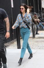 KENDALL JENNER and KOURTNEY KARDASHIAN Leaves Coconut Ice Cream Shop in New York 06/05/2018