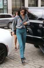 KENDALL JENNER and KOURTNEY KARDASHIAN Leaves Coconut Ice Cream Shop in New York 06/05/2018