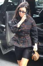 KENDALL JENNER and KOURTNEY KARDASHIAN Leaves Coconut Ice Cream Shop in New York 06/05/2018