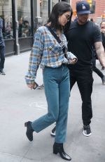 KENDALL JENNER and KOURTNEY KARDASHIAN Out in New York 06/05/2018