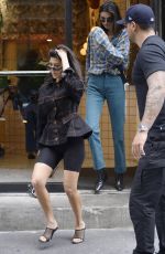 KENDALL JENNER and KOURTNEY KARDASHIAN Out in New York 06/05/2018