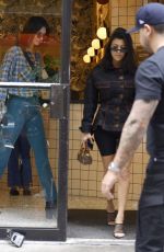 KENDALL JENNER and KOURTNEY KARDASHIAN Out in New York 06/05/2018
