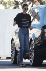 KENDALL JENNER at a Gas Station in Los Angeles 06/27/2018