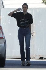 KENDALL JENNER at a Gas Station in Los Angeles 06/27/2018