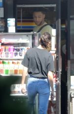 KENDALL JENNER at a Gas Station in Los Angeles 06/27/2018