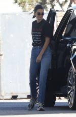 KENDALL JENNER at a Gas Station in Los Angeles 06/27/2018