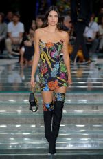 KENDALL JENNER at Versace Fashion Show at Milan Fashion Week 06/16/2018