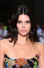 KENDALL JENNER at Versace Fashion Show at Milan Fashion Week 06/16/2018