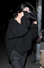 KENDALL JENNER Leaves Nice Guy in West Hollywood 05/30/2018