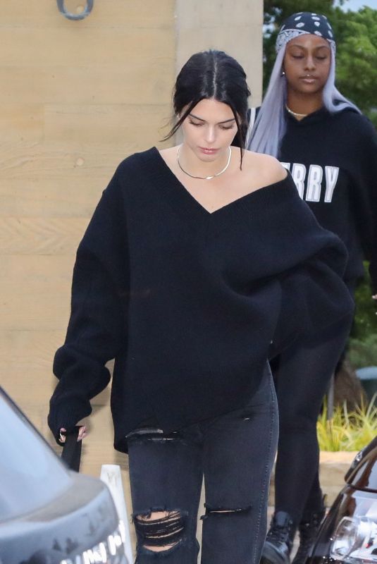 KENDALL JENNER Leaves Nobu in Malibu 05/30/2018