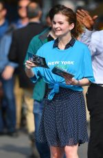 KERRIS DORSEY on the Set of Ray Donovan at Washington Square Park in New York 06/18/2018