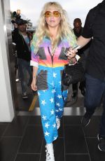 KESHA SEBERT at LAX Airport in Los Angeles 06/04/2018