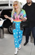 KESHA SEBERT at LAX Airport in Los Angeles 06/04/2018